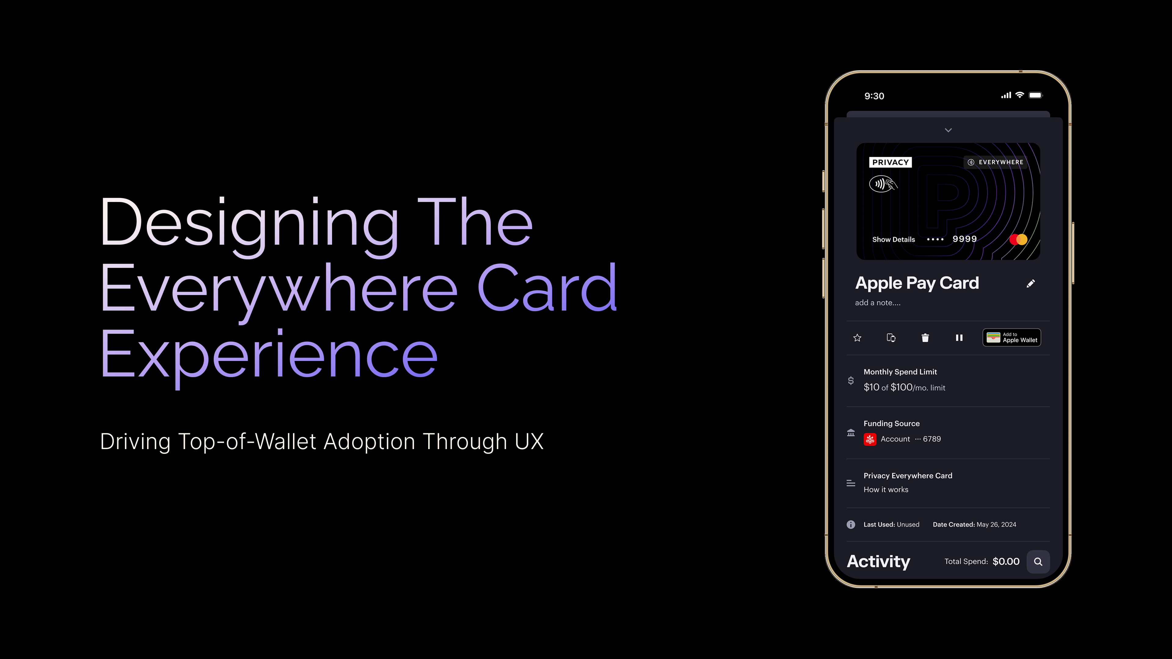 Privacy Everywhere Card